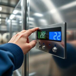 Chiller temperature check