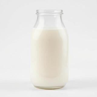 Returnable glass milk jar