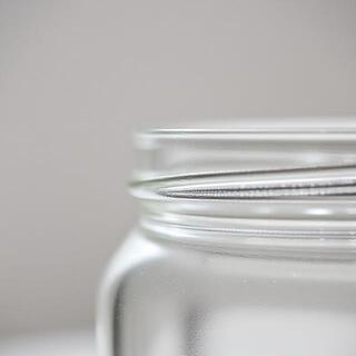 Milk jar catching a sparkle of sun