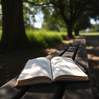 Neem shade over pasture edge